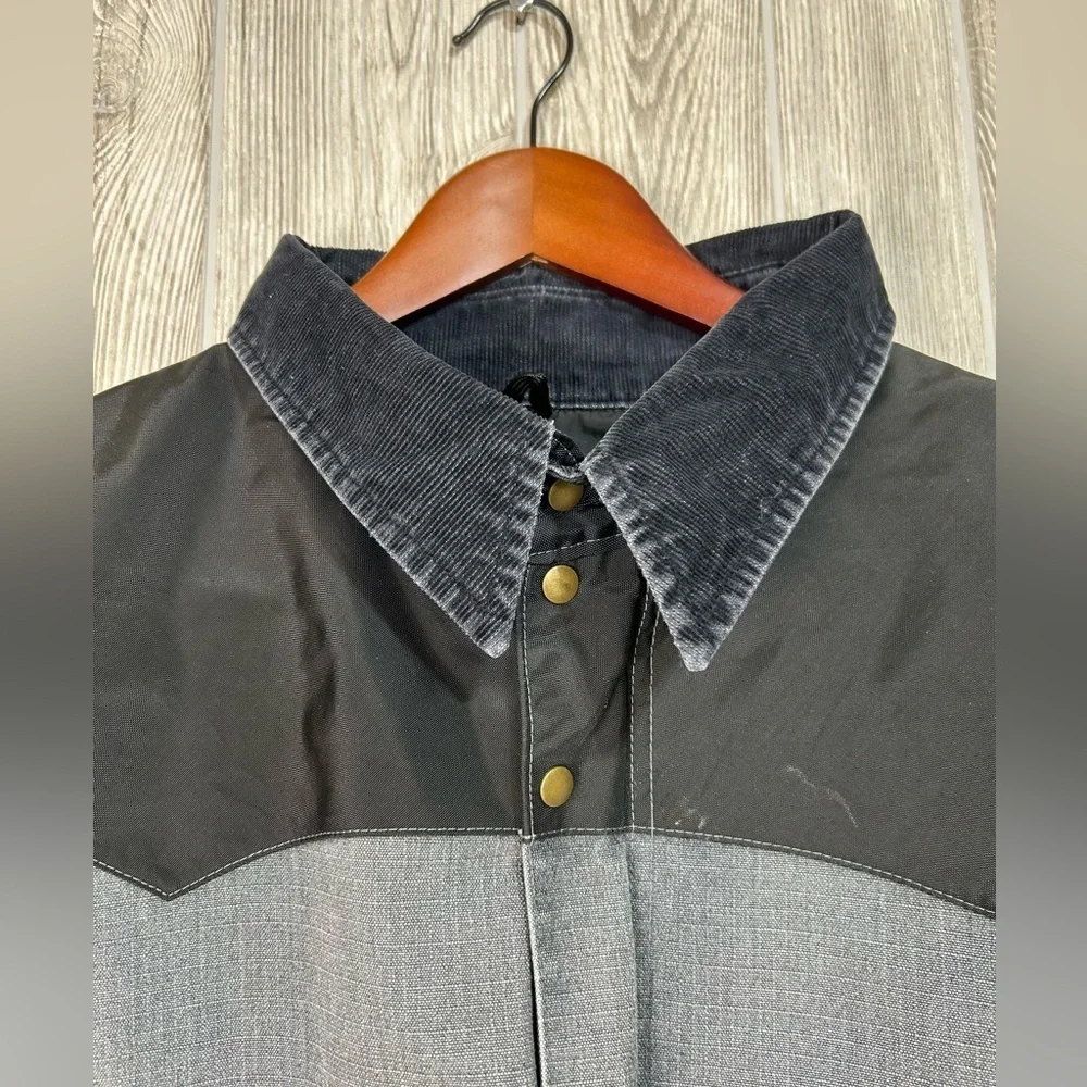 Vintage Cub Schaefer Schaefer Outfitters Original Drifter Coat Grey Black SZ 42 - Picture 5 of 16